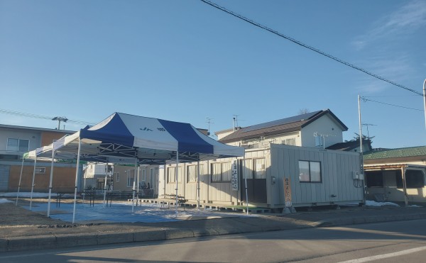 事務所開き前日